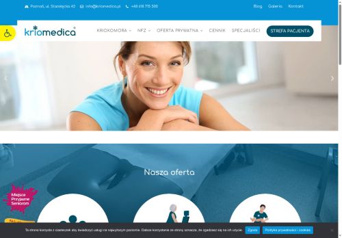 KRIOMEDICA POZNAŃSKIE CENTRUM REHABILITACJI I ODNOWY BIOLOGICZNEJ SPÓŁKA Z OGRANICZONĄ ODPOWIEDZIALNOŚCIĄ